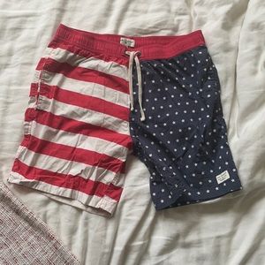 American flag bathing suit